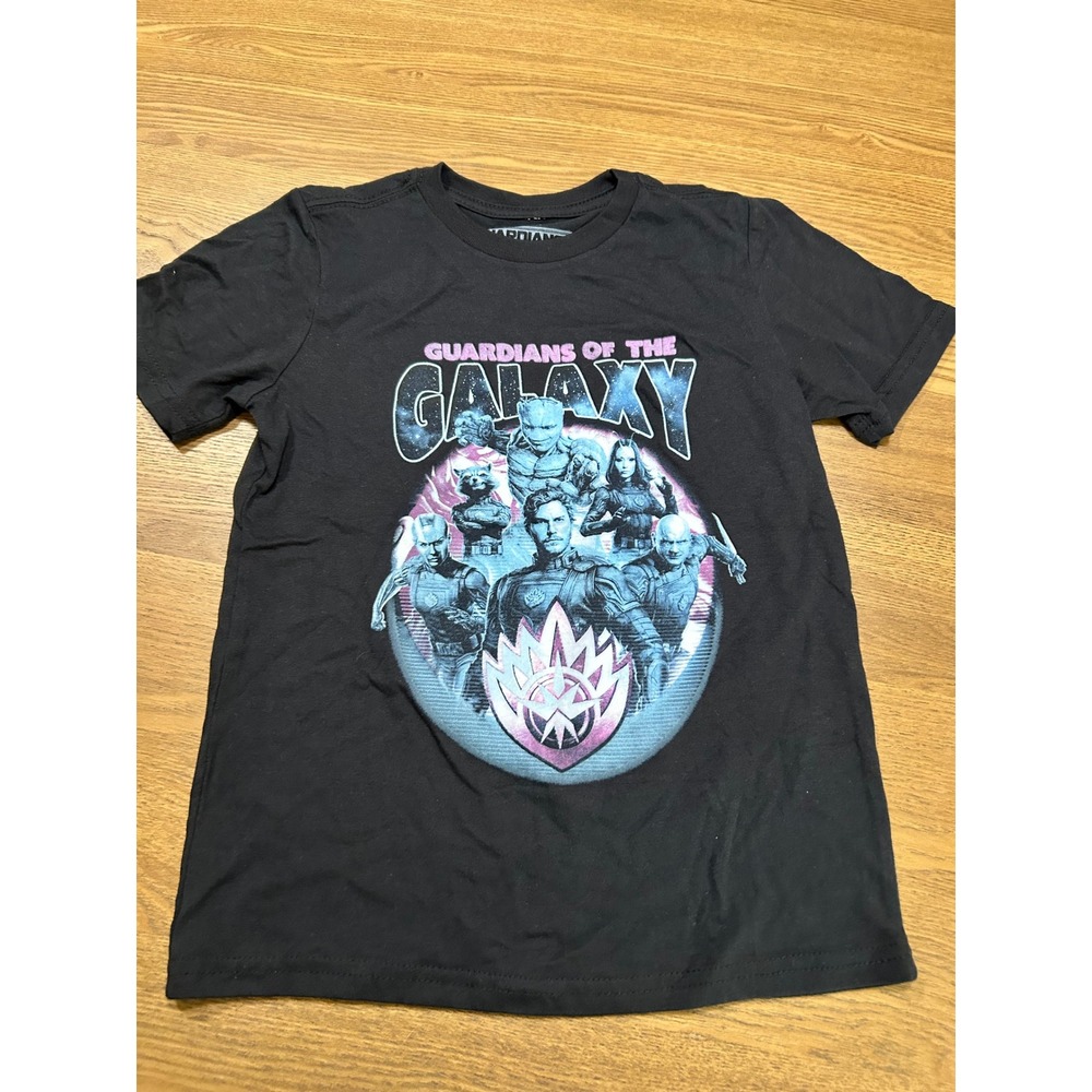 Guardians of the Galaxy Vol. 3 Black Graphic T-Shirt‎ Kids Size S